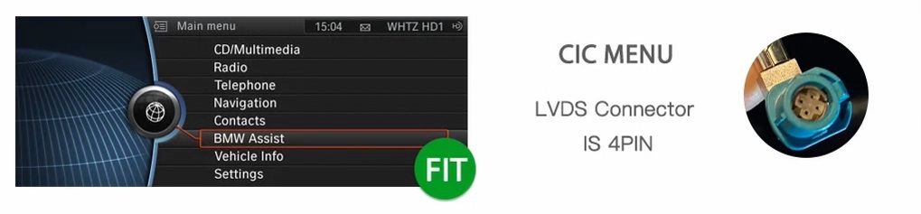 Andream draadloze MMI box voor Apple CarPlay & Android Auto