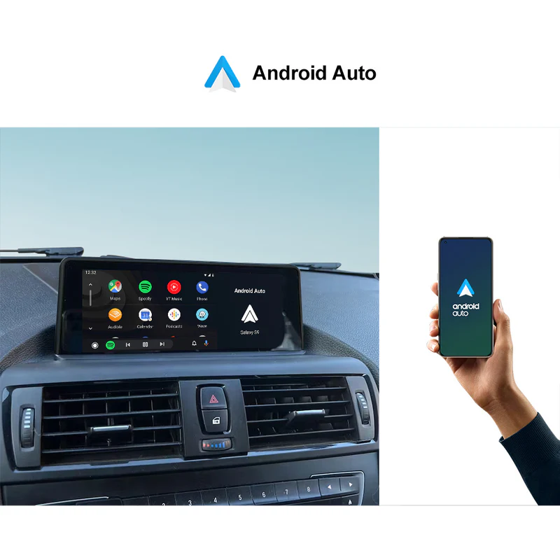 Andream 8.8” draadloos Apple CarPlay & Android Auto display BMW 1 F20