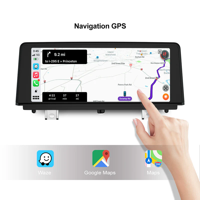 Andream 8.8” draadloos Apple CarPlay & Android Auto display BMW 1 F20