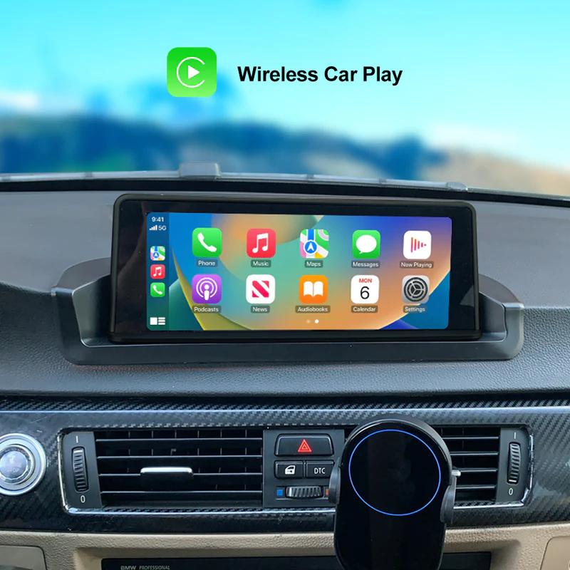 Andream 10,25” draadloos Apple CarPlay & Android Auto display BMW 3 E90