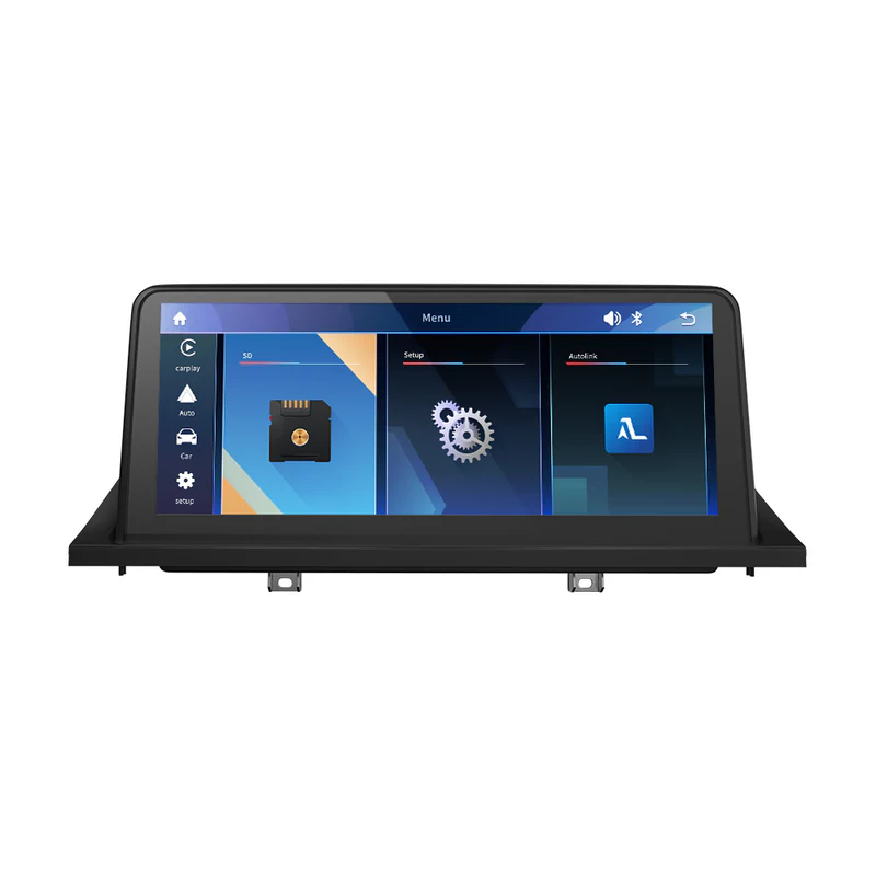 Andream 10.25” wireless Apple CarPlay & Android Auto display BMW X5 & X6 E70 E71 E72