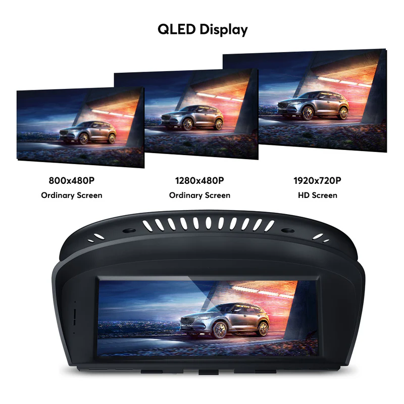 Andream 8.8” Android screen with Apple CarPlay & Android Auto for BMW 3 & 5 E60 E90