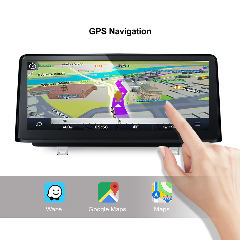 Andream 10.25” Android screen with Apple CarPlay & Android Auto for BMW 3 & 4 F30 F32