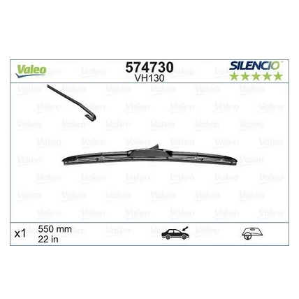 VALEO Voorste ruitenwisser VH130