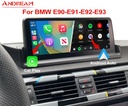 Andream 10.25” draadloos Apple CarPlay & Android Auto display BMW 3 E90
