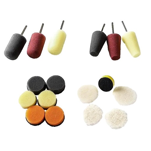 [PAD015LONG] MJJC Mini Polijstpads Set