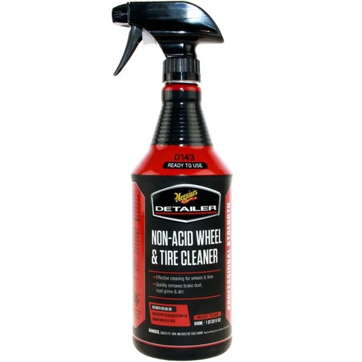[79.00.DRTU14332] Meguiar's Non-Acid Wheel & Tyre Cleaner D143