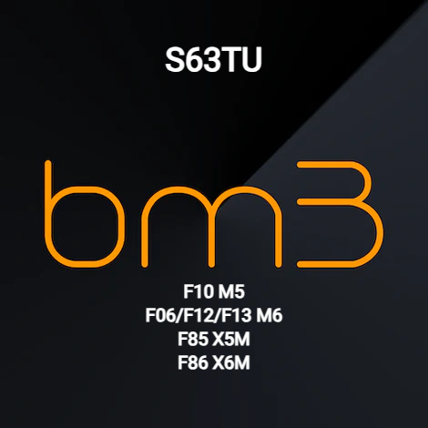 BM3 S63TU - F10 F12 F13 F85 F86 M5 M6 X5M X6M Tune