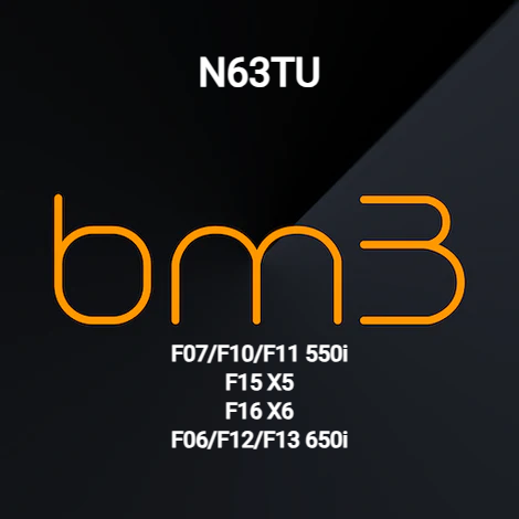 BM3 N63TU - F10 F12 F15 F16 550i 650i 750i X5 X6 50i Tune